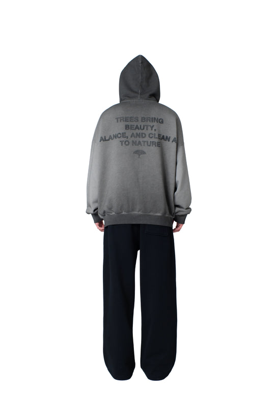 هودي مغسول بكتابة من الخلف