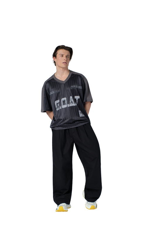 تيشيرت جيرسي رجالي "GOAT"