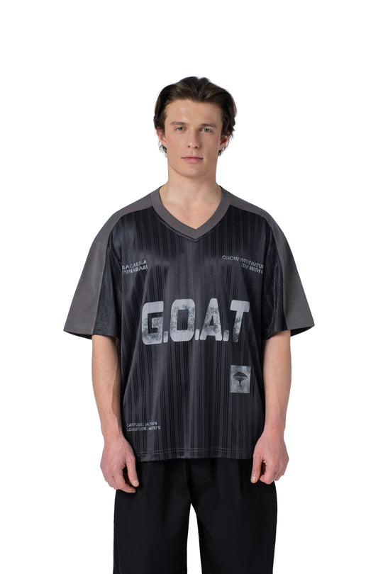 تيشيرت جيرسي رجالي "GOAT"