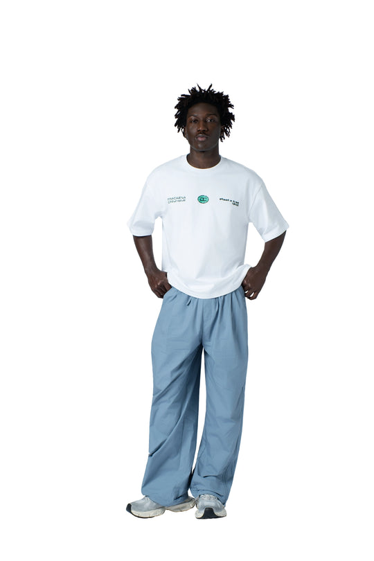 تيشيرت بكتابة في الامام boxy