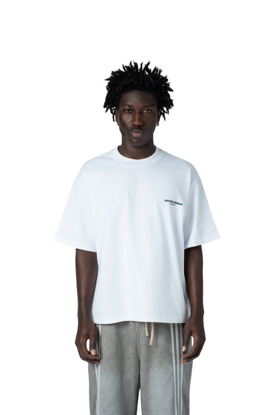 تيشيرت أوفرسايز رجالي بطبعة خلفية