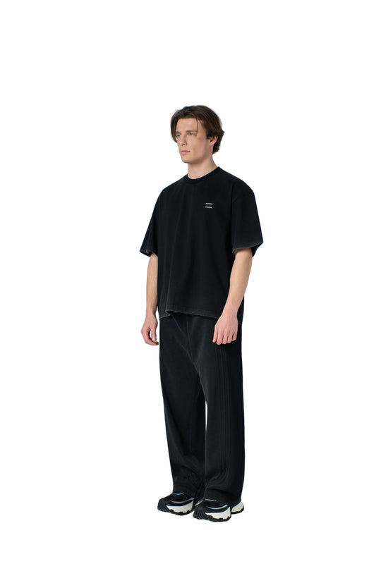 تيشيرت قطن بيسك بقصة بوكسي