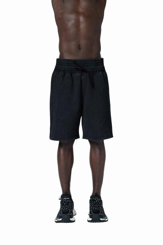 شورت قطن واسع بخصر مطاطي