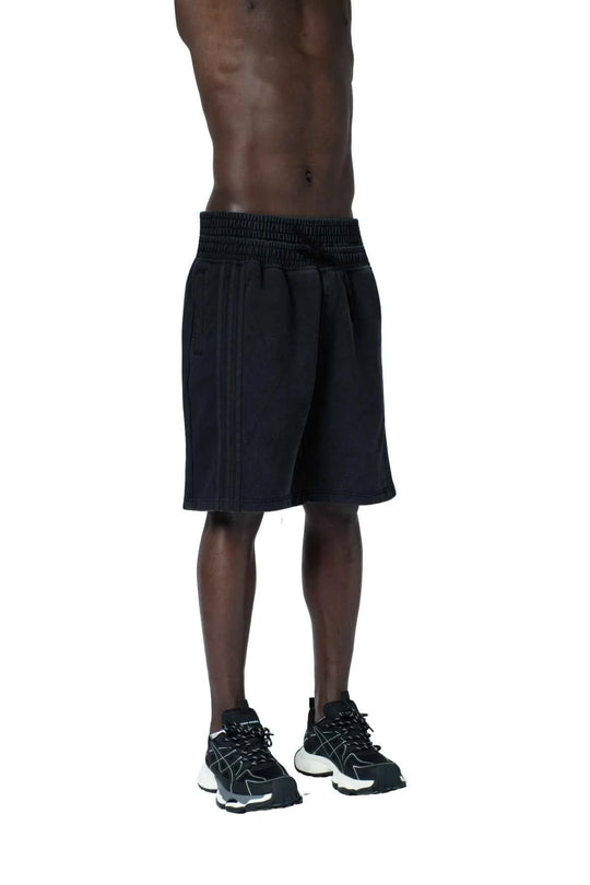 شورت قطن واسع بخصر مطاطي