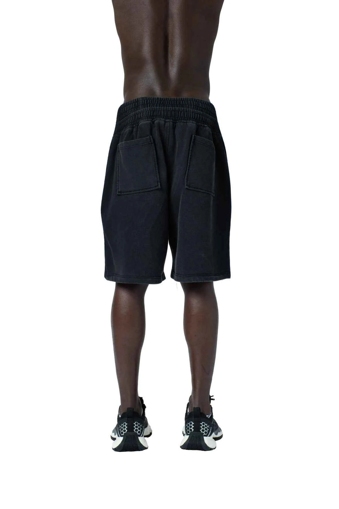 شورت قطن واسع بخصر مطاطي