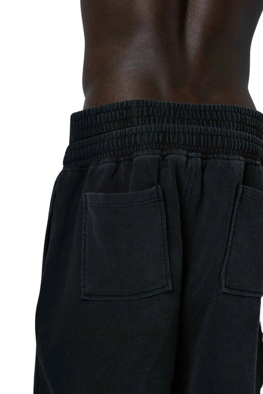 شورت قطن واسع بخصر مطاطي