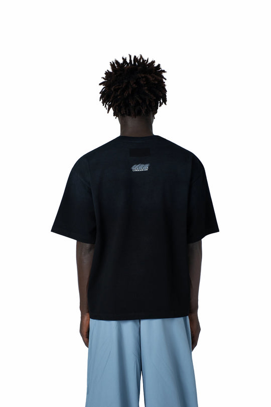 تيشيرت اوفرسايز مغسول بوكسي