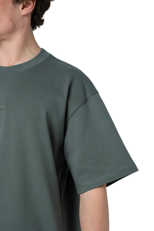 تيشيرت بيسك بتطريز من الامام