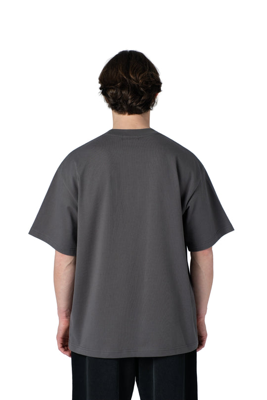 تيشيرت بيسك بتطريز من الامام