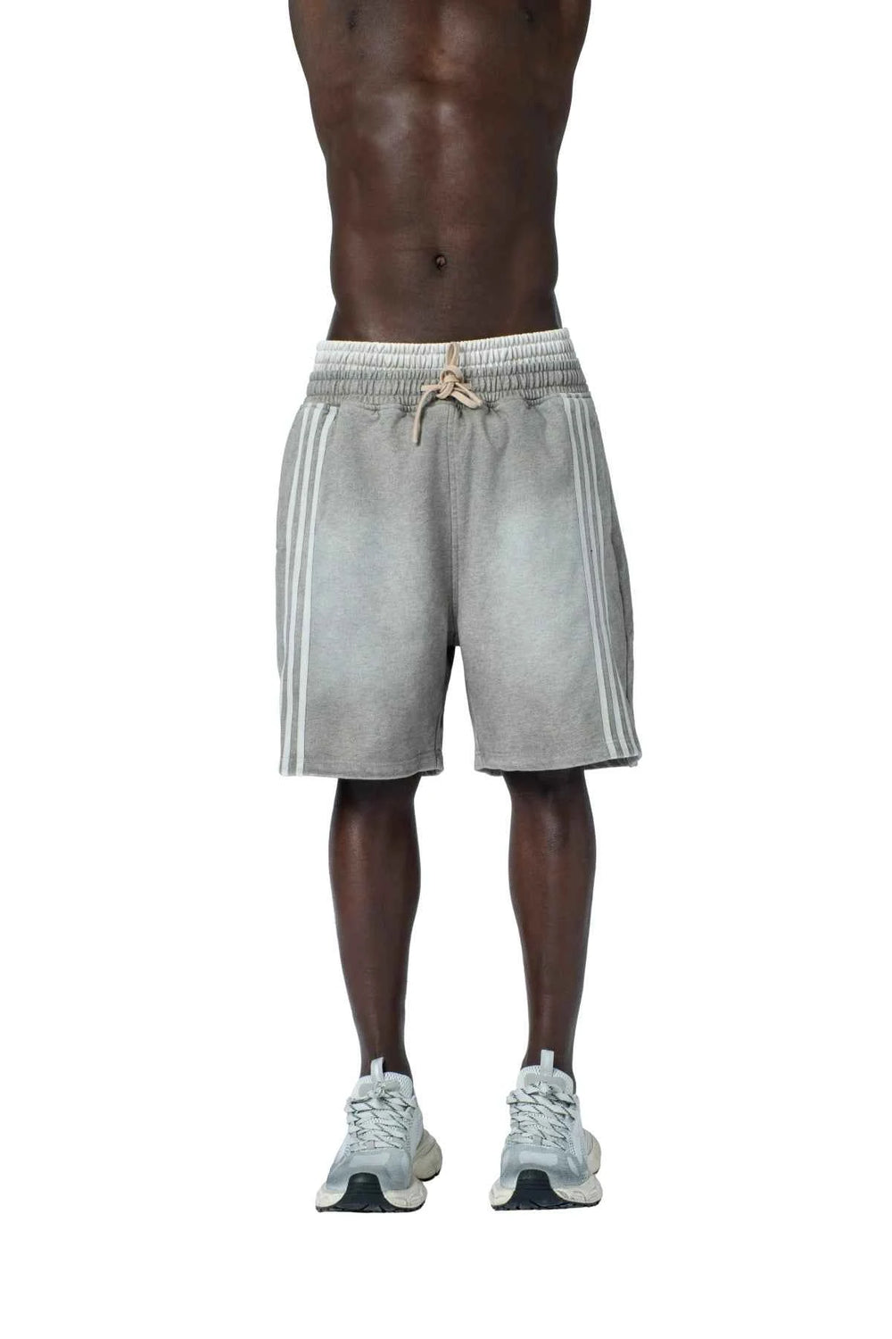 شورت قطن واسع بخصر مطاطي