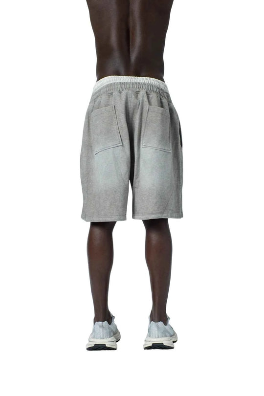 شورت قطن واسع بخصر مطاطي