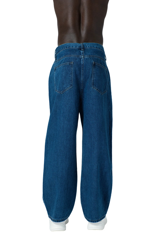 بنطال جينز رجالي واسع