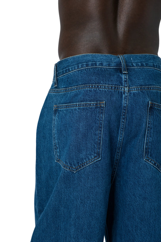 بنطال جينز رجالي واسع