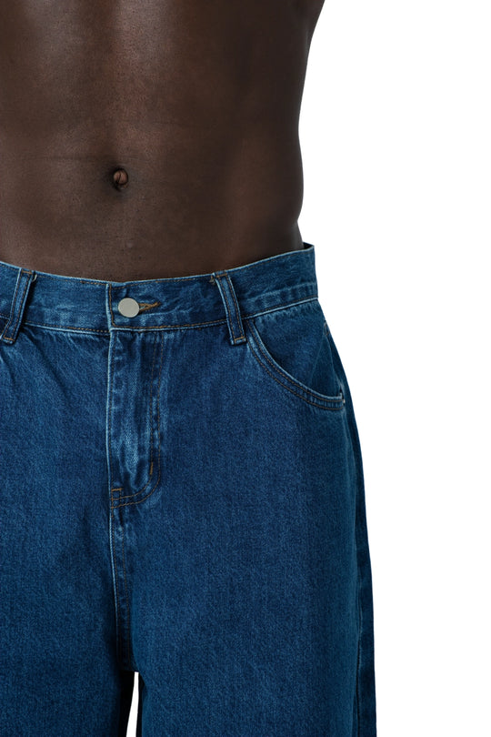 بنطال جينز رجالي واسع