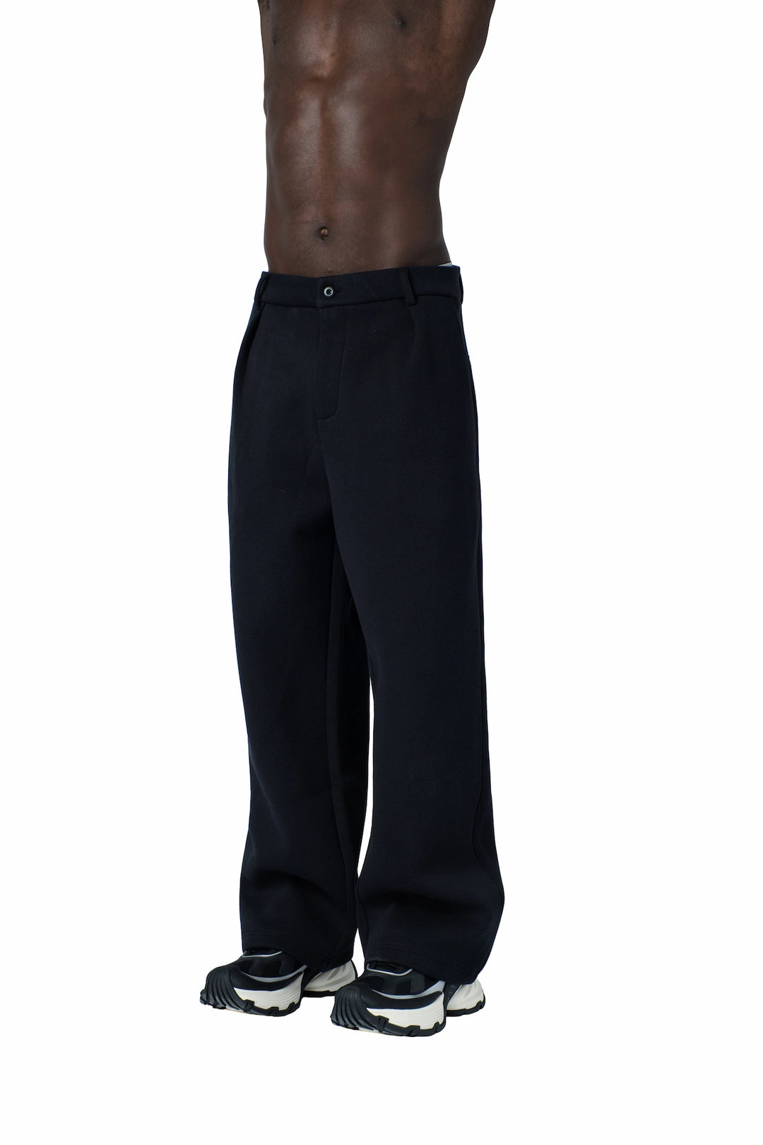 بنطلون اسود رسمي اوفرسايز