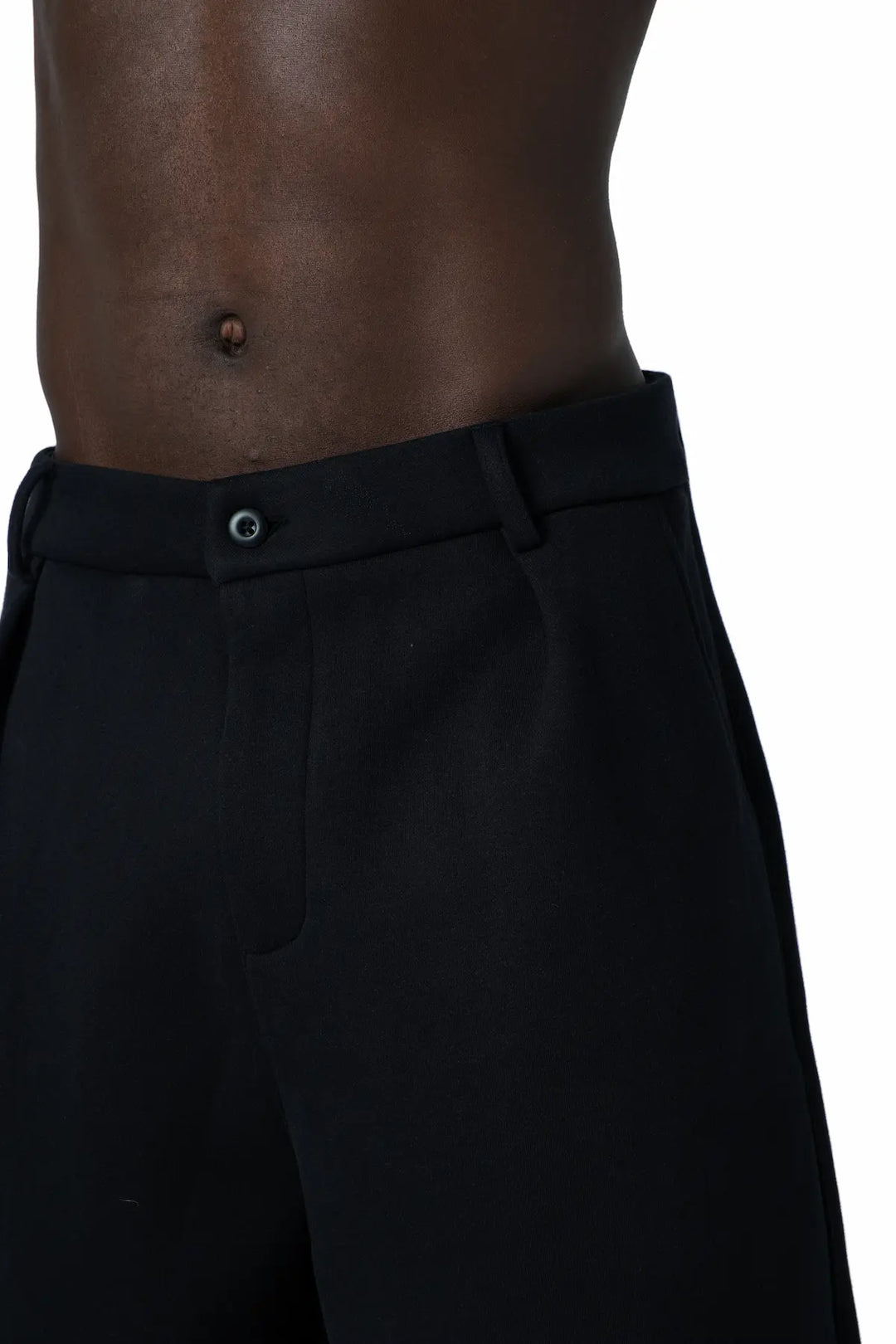 بنطلون اسود رسمي اوفرسايز