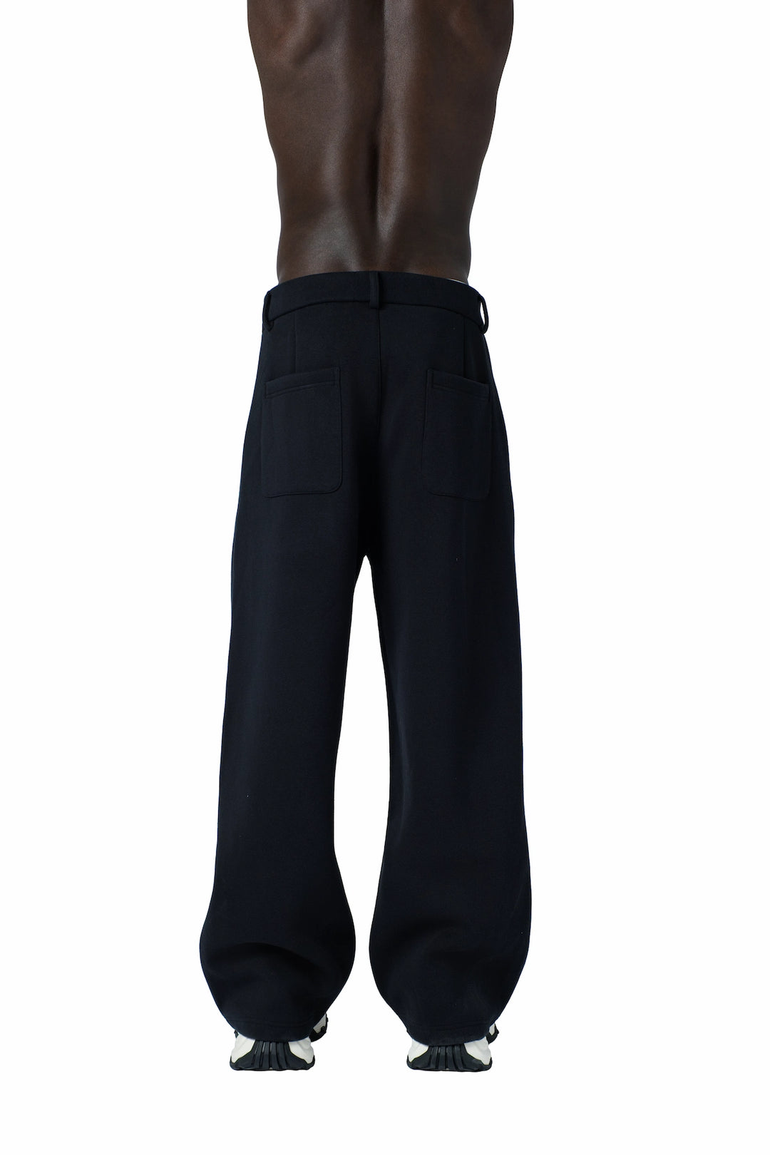 بنطلون اسود رسمي اوفرسايز