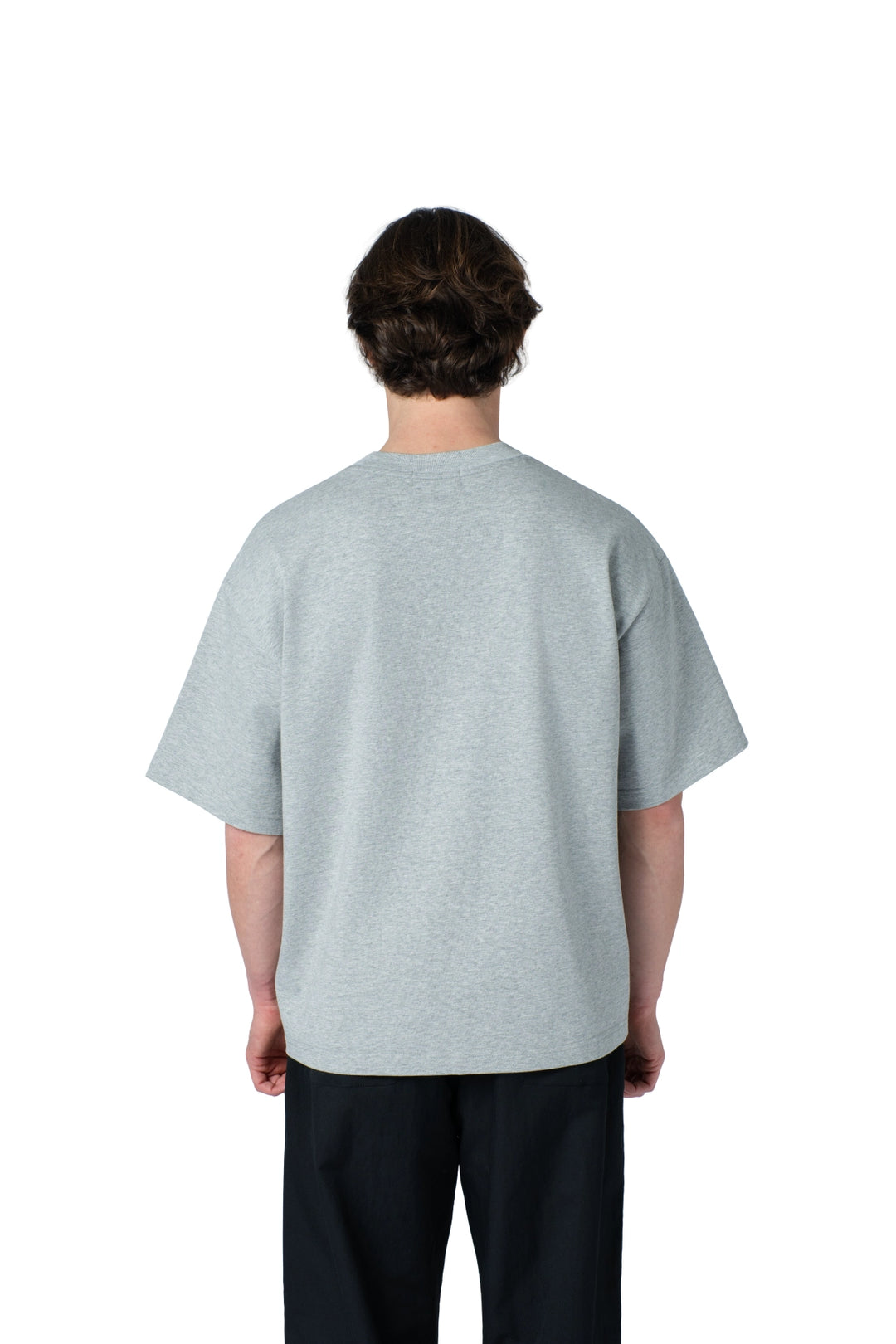 تيشيرت بكتابة في الامام boxy