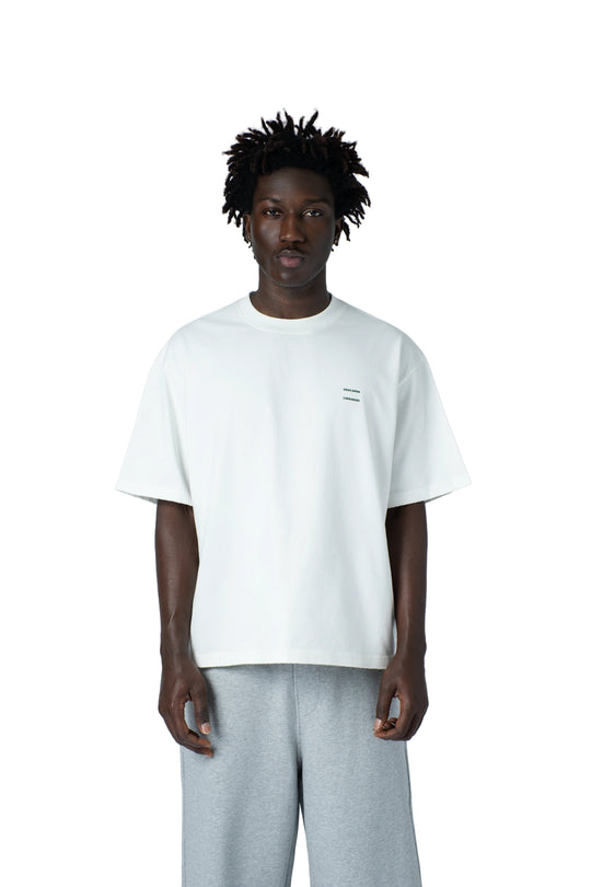 تيشيرت قطن بيسك بقصة بوكسي