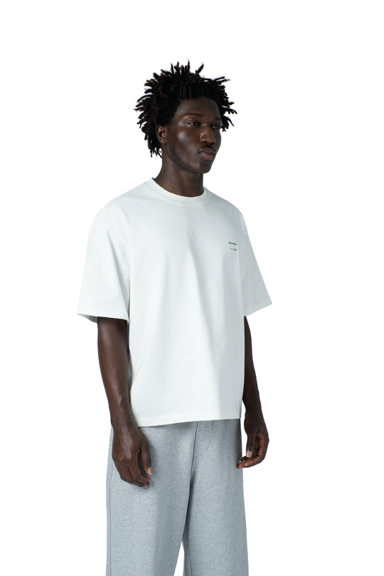 تيشيرت قطن بيسك بقصة بوكسي