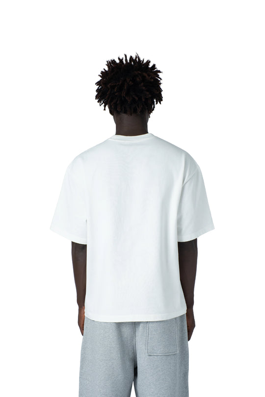 تيشيرت قطن بيسك بقصة بوكسي