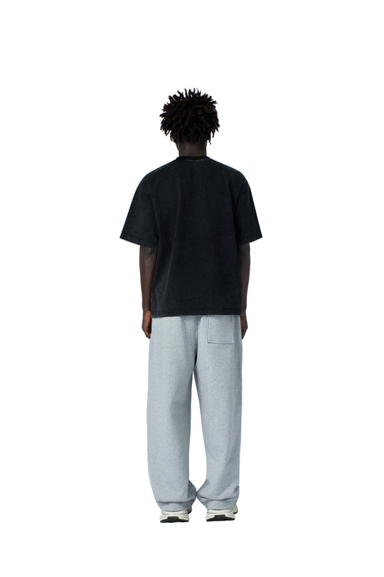 تيشيرت بكتابة في الامام boxy