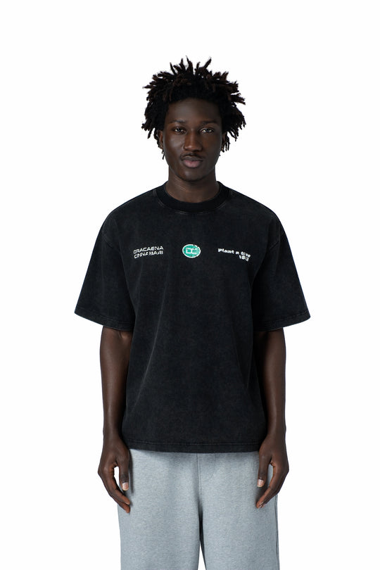 تيشيرت بكتابة في الامام boxy