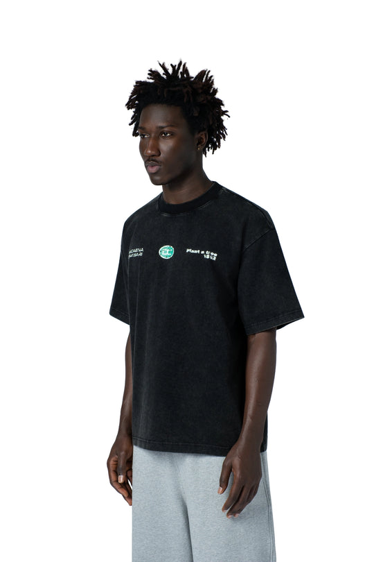 تيشيرت بكتابة في الامام boxy