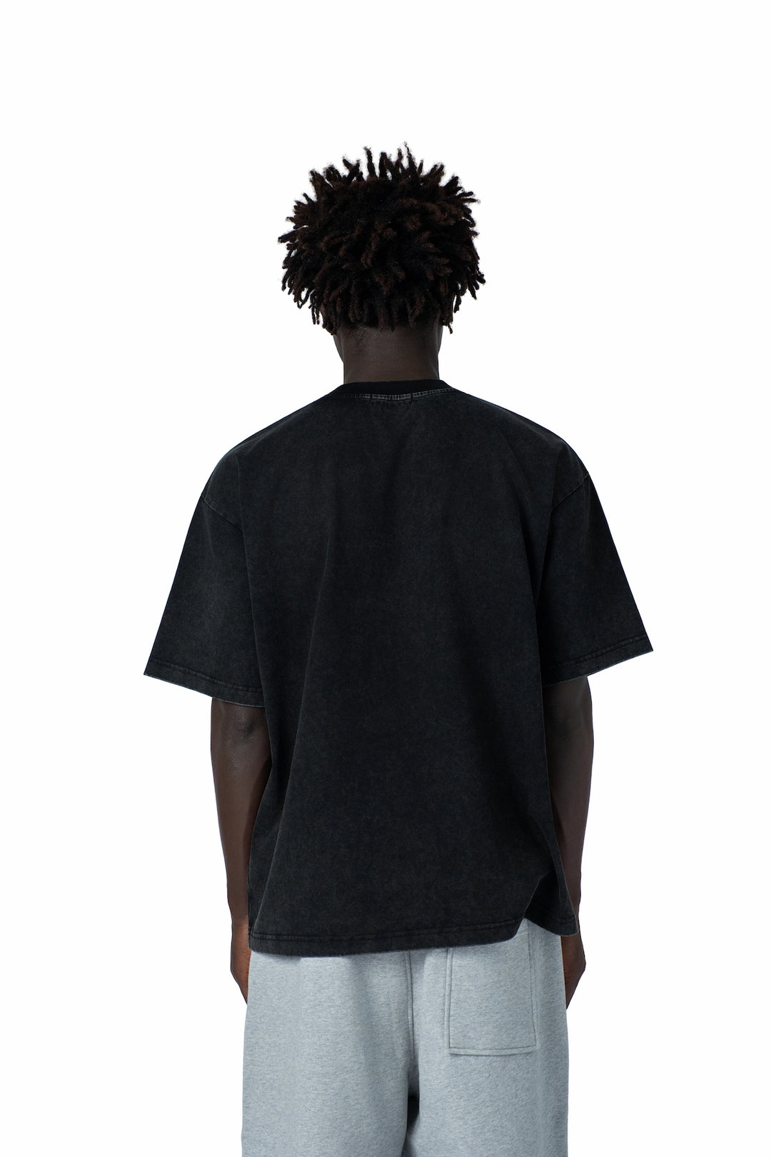 تيشيرت بكتابة في الامام boxy