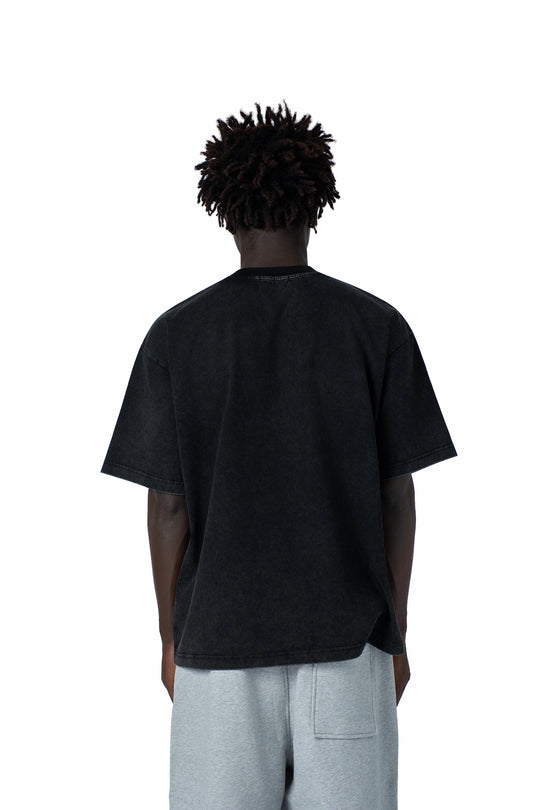 تيشيرت بكتابة في الامام boxy