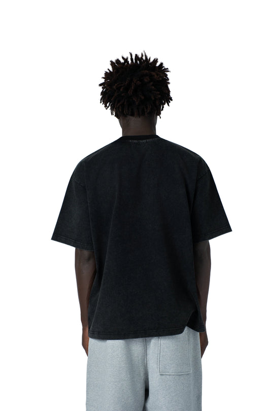 تيشيرت بكتابة في الامام boxy