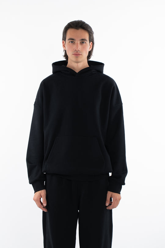 هودي رمادي بيسك