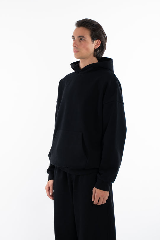 هودي رمادي بيسك