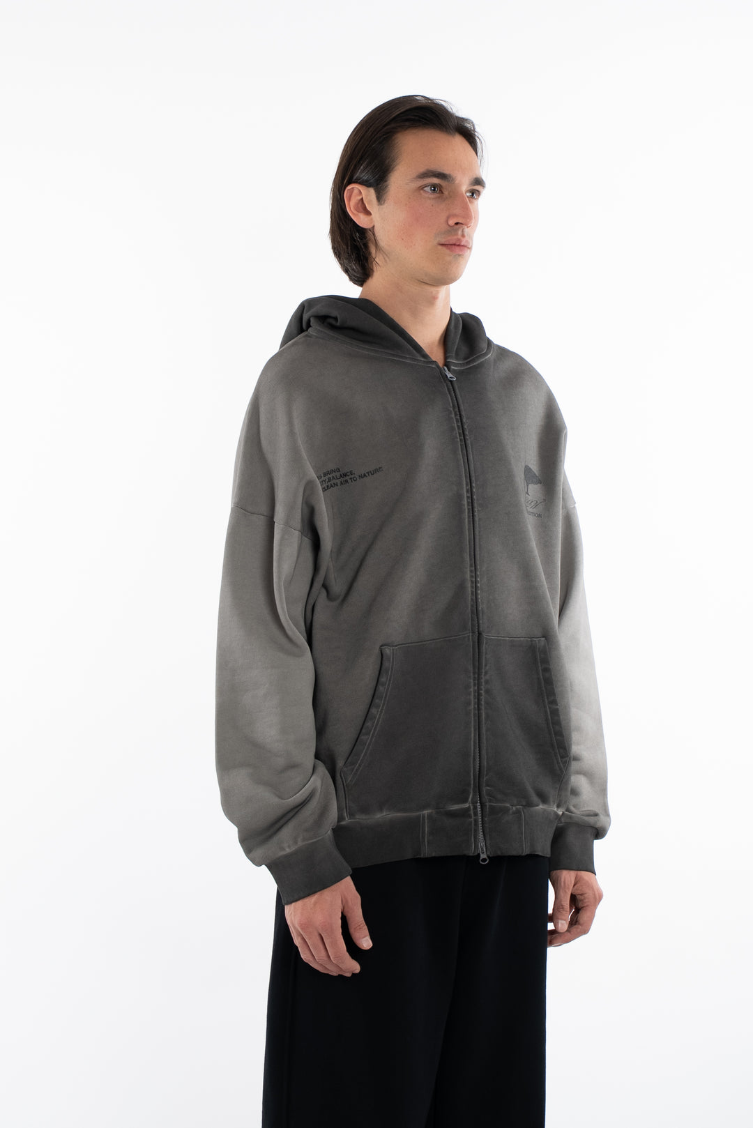 هودي سحاب بتأثير فنتج – تصميم Nature Statement