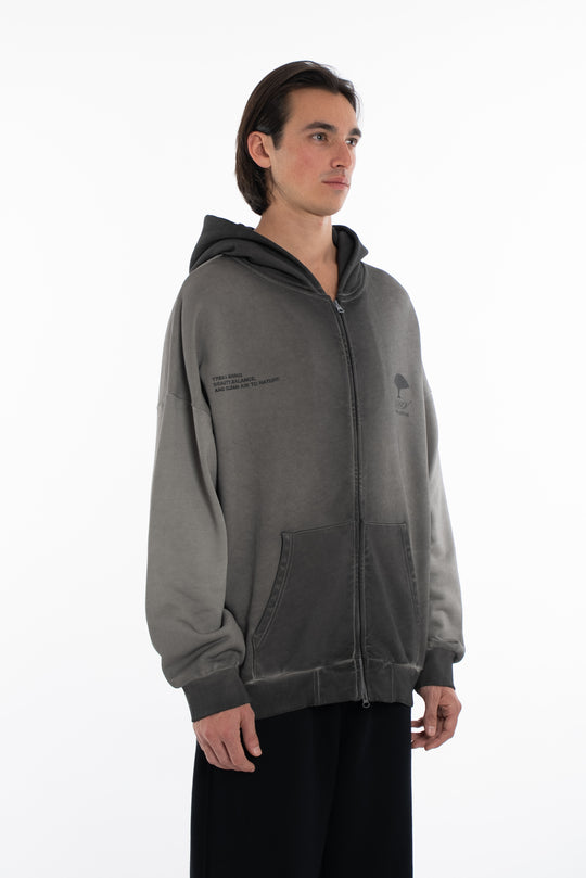 هودي سحاب بتأثير فنتج – تصميم Nature Statement