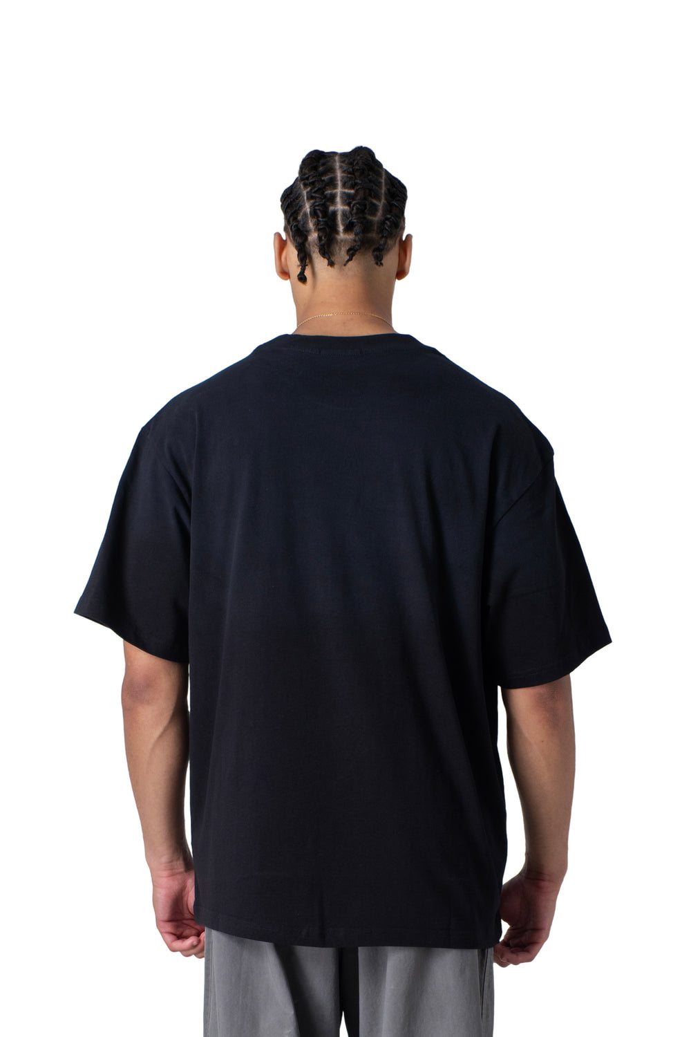 black t-shirt with dracaena cinnabari text