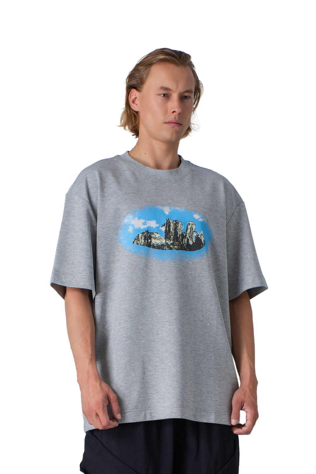 white  t-shirt with graphic design