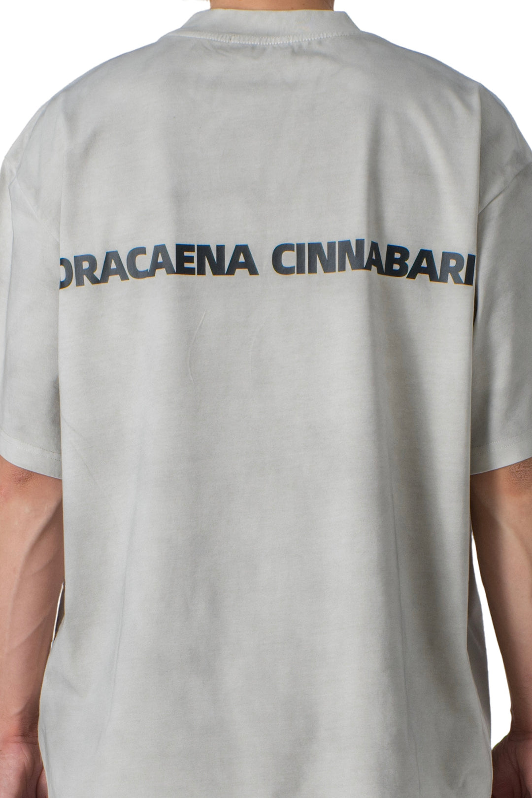 Grey washed t-shirt basic