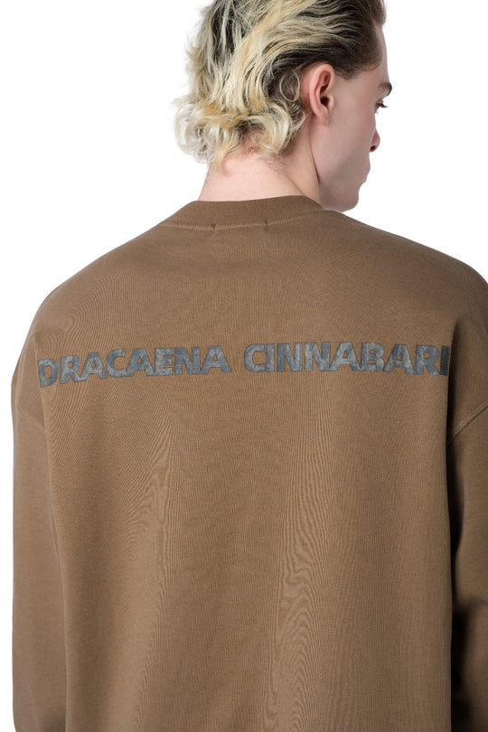 سويت شيرت بكتابة من الخلف