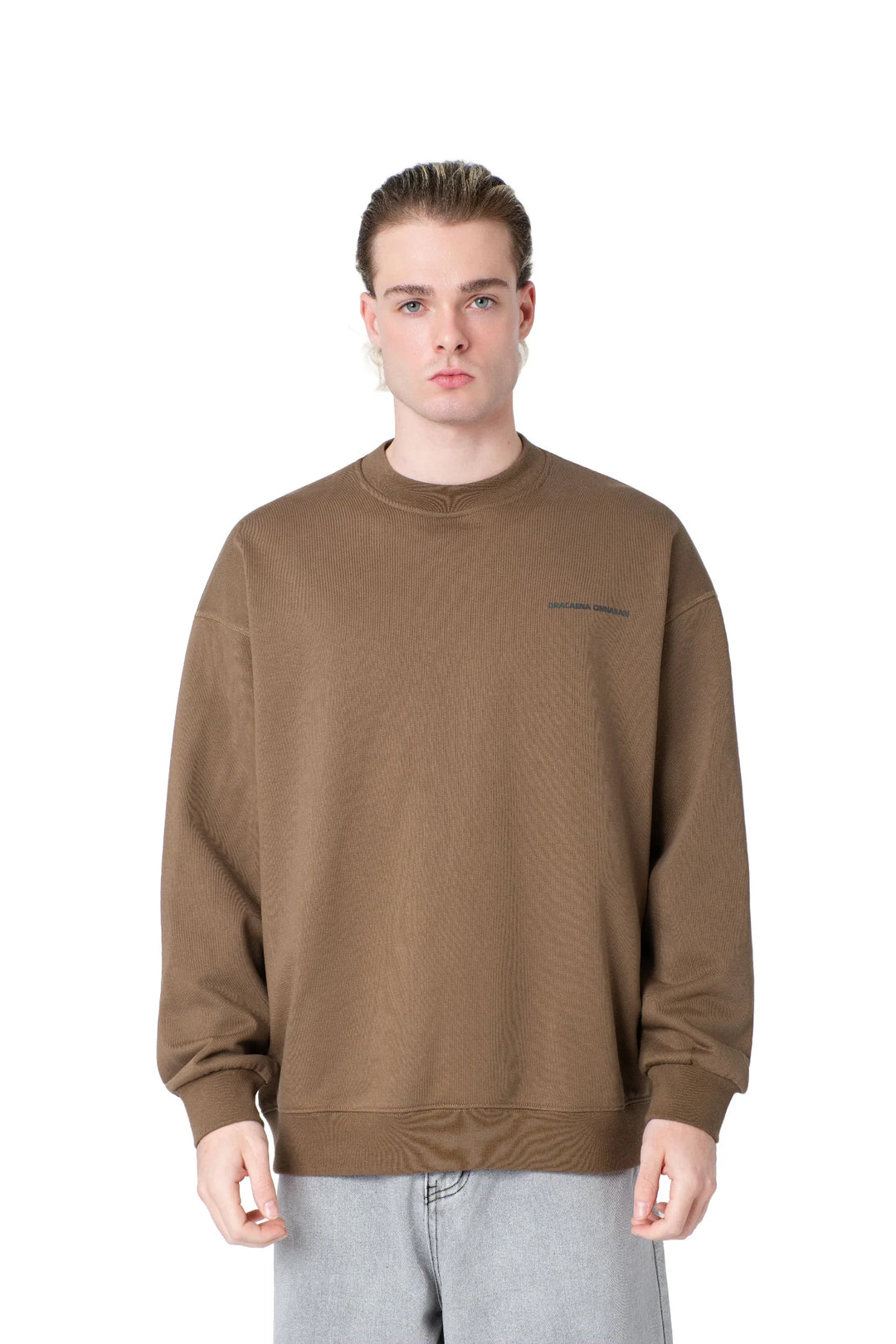 سويت شيرت بكتابة من الخلف